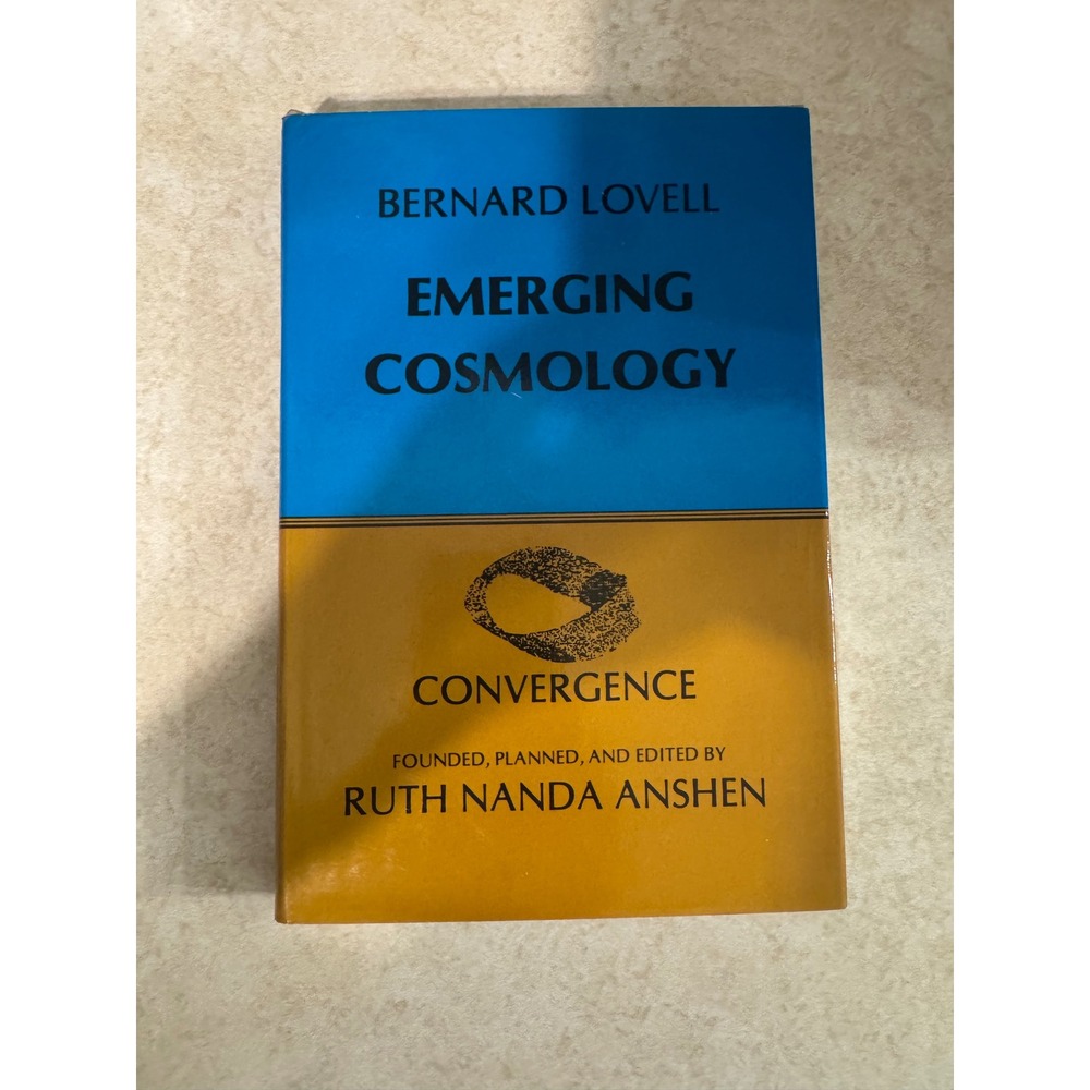 Emerging Cosmology Bernard Lovell 1981 Hardcover Columbia University Press Book